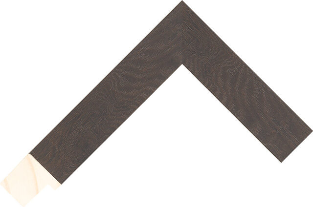 233170548 - Ebony - 30mm wide picture frame chevron