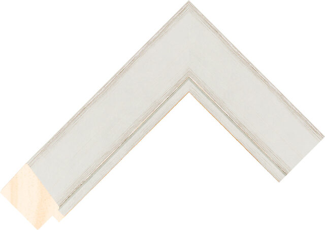 234902681 - Silver - 43mm wide picture frame chevron