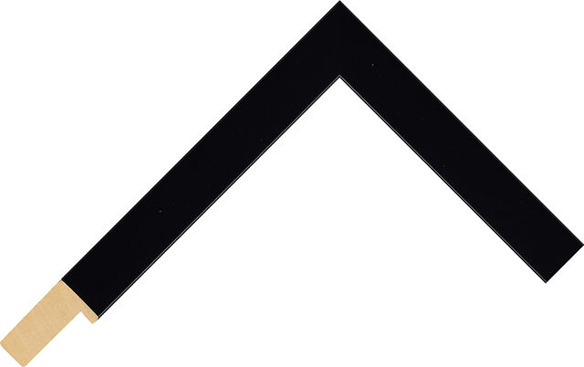 235101000 - Black - 20mm wide picture frame chevron