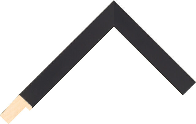 235167000 - Black - 20mm wide picture frame chevron