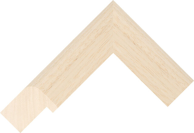 236400000 - Natural - 40mm wide picture frame chevron