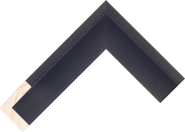 237126975 - Black - 38mm wide picture frame chevron