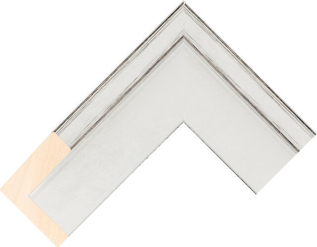 239137653 - Silver - 57mm wide picture frame chevron
