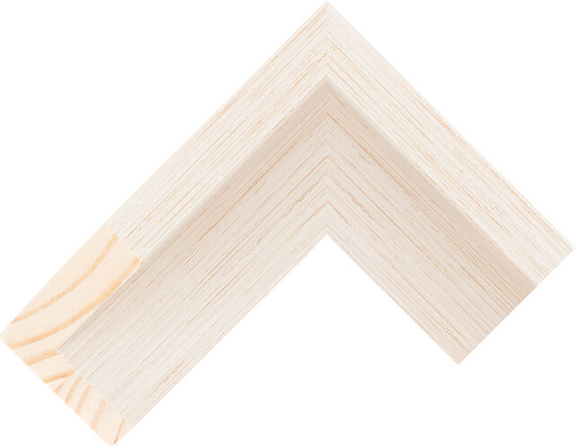 239137985 - Ivory - 57mm wide picture frame chevron