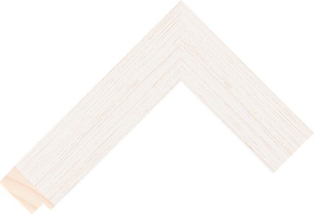 240170985 - Ivory - 40mm wide picture frame chevron