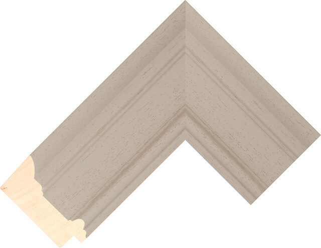 241000111 - Grey - 84mm wide picture frame chevron
