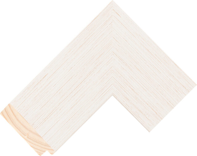 243170985 - Ivory - 70mm wide picture frame chevron