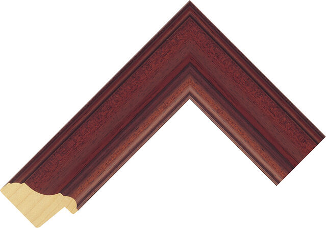 243494000 - Dark Wood - 45mm wide picture frame chevron