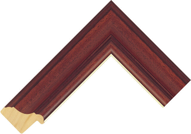 243494246 - Dark Wood - 45mm wide picture frame chevron