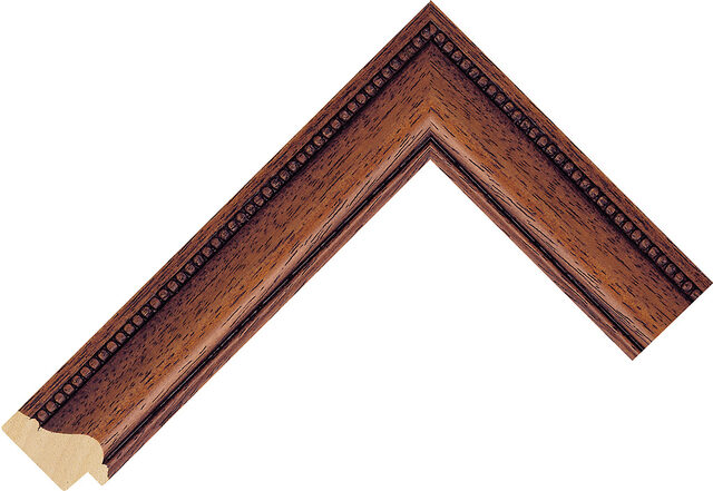 249494000 - Walnut - 33mm wide picture frame chevron