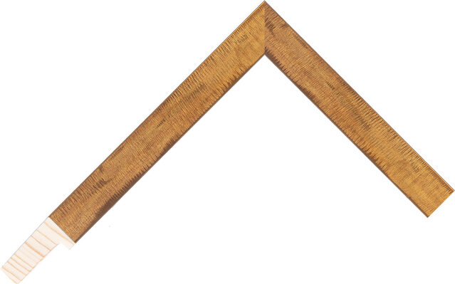 254908 - Brass - 18mm wide picture frame chevron