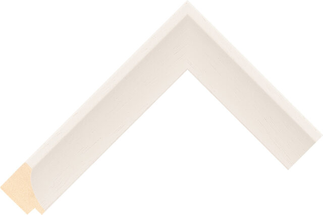 256000137 - Cream - 33mm wide picture frame chevron