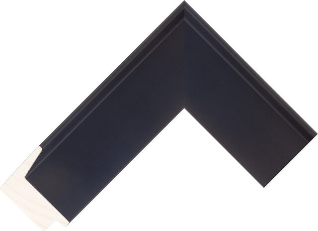 260486171 - Black - 48mm wide picture frame chevron