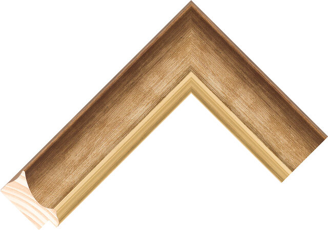265411727 - Gold - 44mm wide picture frame chevron