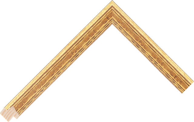 270921009 - Gold - 21mm wide picture frame chevron