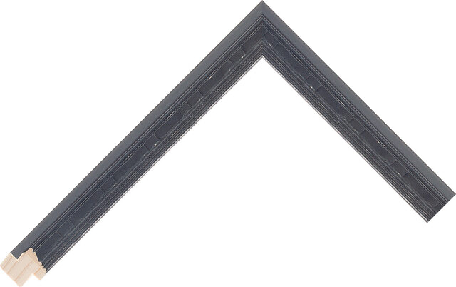 270921026 - Black - 21mm wide picture frame chevron