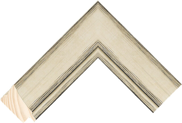 277501673 - Champagne/Black - 42mm wide picture frame chevron