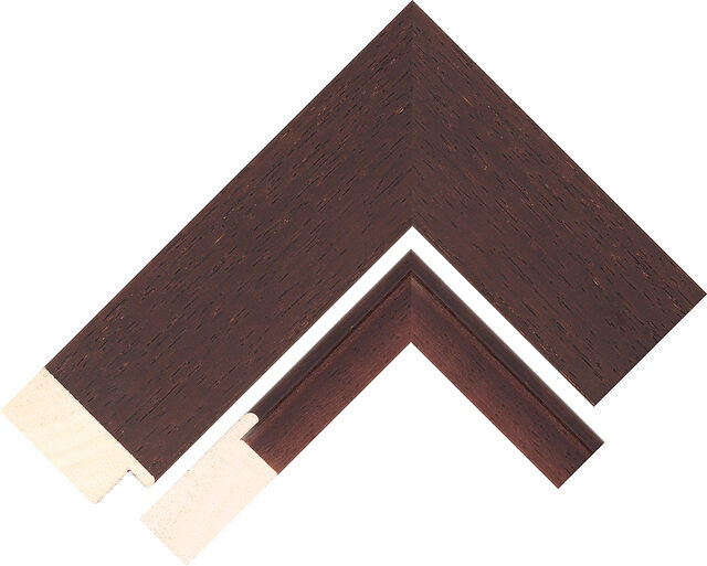282496000 - Mahogany - 47mm wide picture frame chevron
