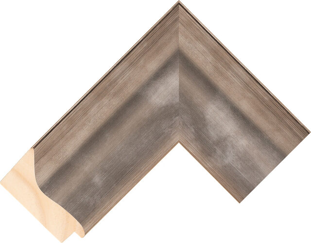 285757616 - Pewter - 70mm wide picture frame chevron