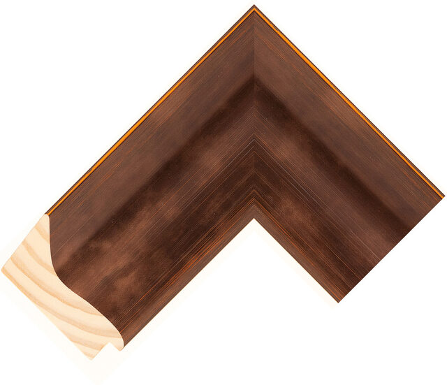 285757718 - Copper - 70mm wide picture frame chevron