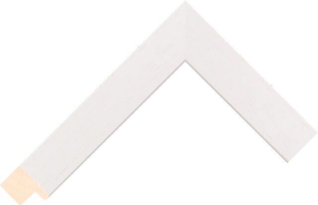 287127000 - White - 29mm wide picture frame chevron