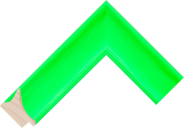 AQ.287420012 - Green - 43mm wide picture frame chevron