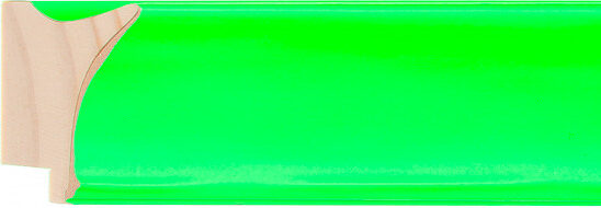 43mm Wide Green Scoop Frame Moulding for sale by the length, or in bulk (AQ.287420012) profile image