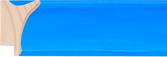 43mm Wide Blue Scoop Frame Moulding for sale by the length, or in bulk (AQ.287420013) profile image