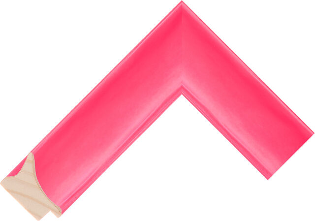 AQ.287420015 - Pink - 43mm wide picture frame chevron