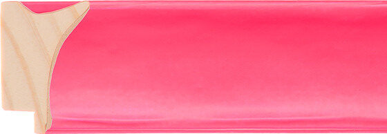 43mm Wide Pink Scoop Frame Moulding for sale by the length, or in bulk (AQ.287420015) profile image