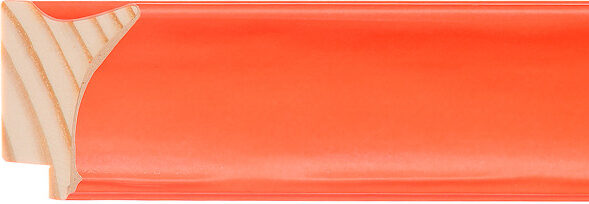 43mm Wide Orange Scoop Frame Moulding for sale by the length, or in bulk (AQ.287420016) profile image