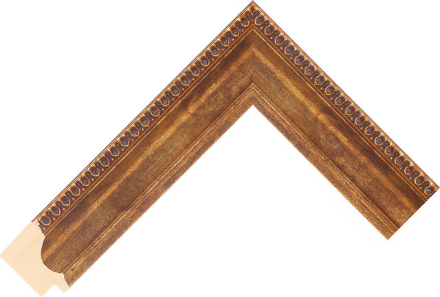 289214014 - Gold - 35mm wide picture frame chevron