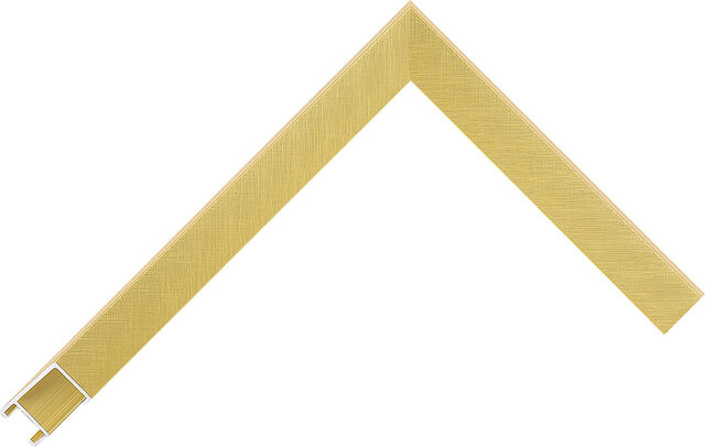 290140000 - Frosted Gold - 15mm wide picture frame chevron