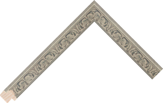 291688006 - Aged Green - 21mm wide picture frame chevron