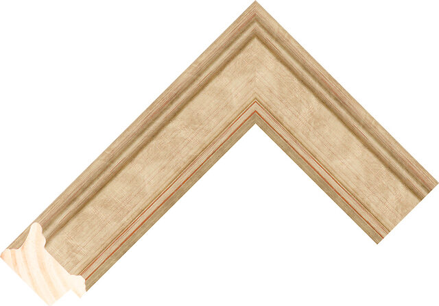 292201640 - Champagne - 43mm wide picture frame chevron