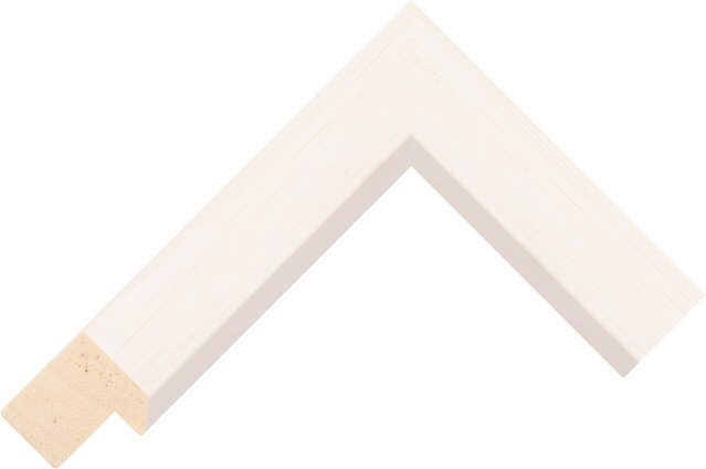 301735127 - Cream - 33mm wide picture frame chevron