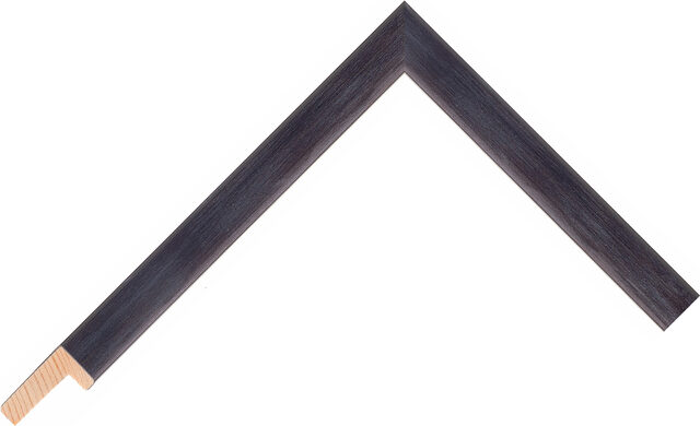 302063814 - Black - 15mm wide picture frame chevron