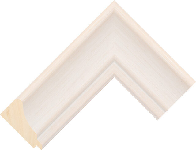 302736127 - Cream - 59mm wide picture frame chevron