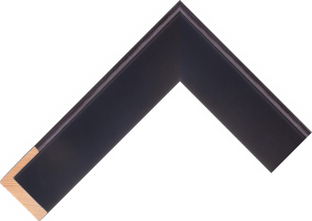 303242814 - Black - 38mm wide picture frame chevron