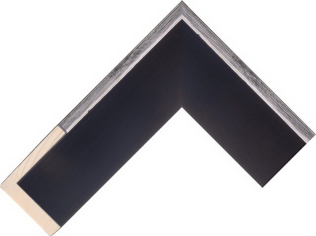 304243815 - Silver - 48mm wide picture frame chevron