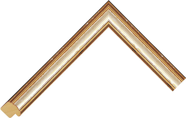 308244358 - Silver - 22mm wide picture frame chevron