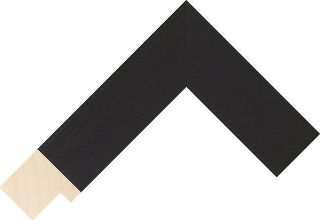 311493167 - Black - 40mm wide picture frame chevron