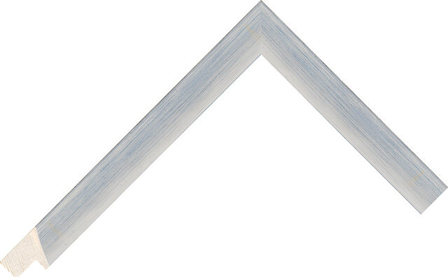 312607 - Silver/Blue - 19mm wide picture frame chevron