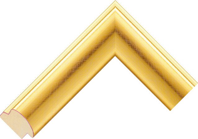 314000246 - Gold - 40mm wide picture frame chevron