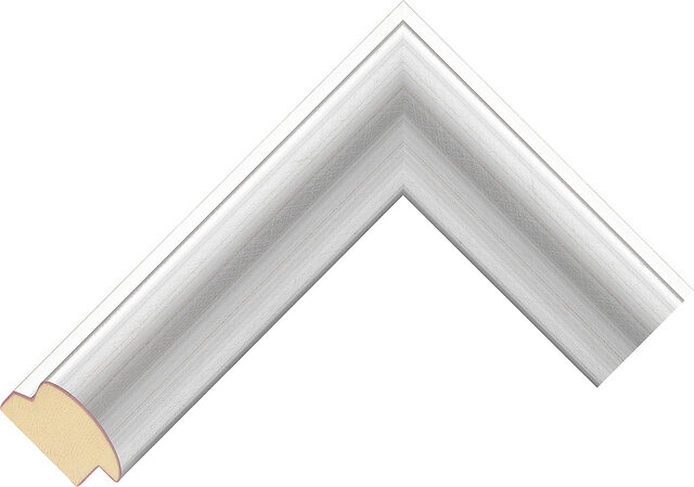 314000358 - Silver - 40mm wide picture frame chevron