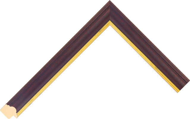 315492246 - Walnut - 20mm wide picture frame chevron