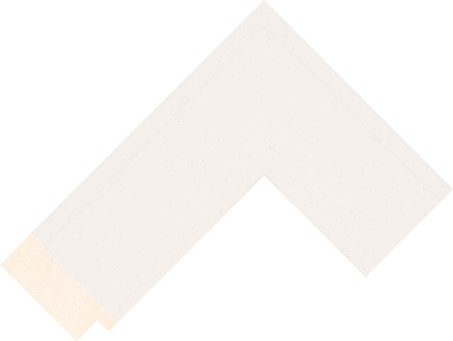 318000137 - Ivory - 60mm wide picture frame chevron