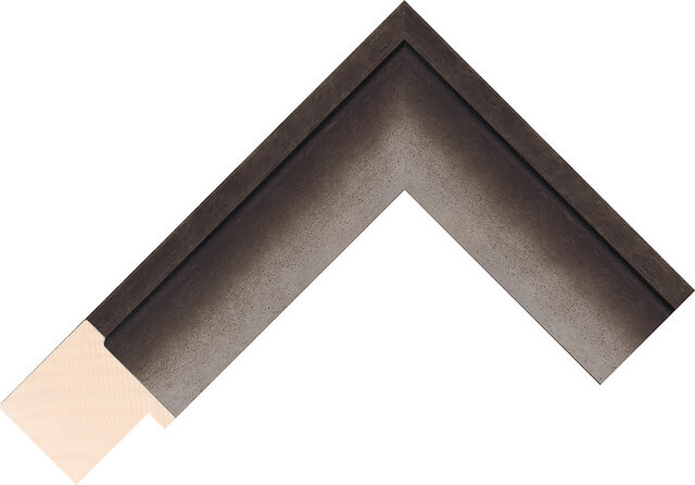 325110 - Pewter - 40mm wide picture frame chevron