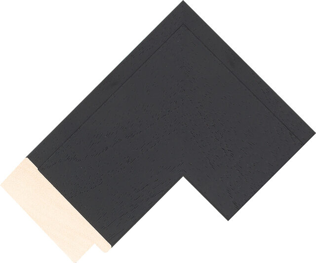 327000167 - Black - 83mm wide picture frame chevron