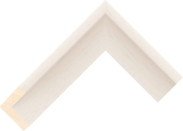 328000137 - Cream - 41mm wide picture frame chevron